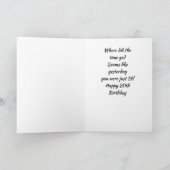 Carte VOUS ÊTES **20ème** JEUX ANNIVERSAIRE POUR VOUS !  (Intérieur)