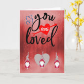 Carte Vous êtes adoré Valentines Day (Fleur jaune)