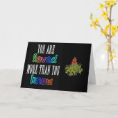 CARTE VOUS ÊTES "AMOUREUX" PLUS QUE VOUS NE CONNAISSEZ N (Fleur jaune)