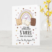 Carte vous êtes apprécié plus que vous ne le savez bénév (Fleur jaune)