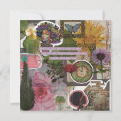 Carte Vous Êtes Art Flat Grey Card (Devant)