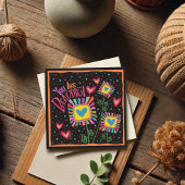 Carte Vous êtes Beau Amusant Floral Penser de vous