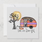 Carte Vous êtes Boo-tiful - Camper Van avec arbre Éffray (Devant)