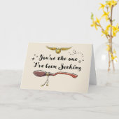 Carte Vous êtes celui que je cherchais (Fleur jaune)