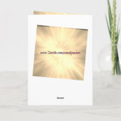 Carte Vous êtes dans nos pensées, Rainbow (Dos)