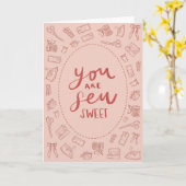Carte Vous êtes de mignons amours de la Saint-Valentin (Fleur jaune)
