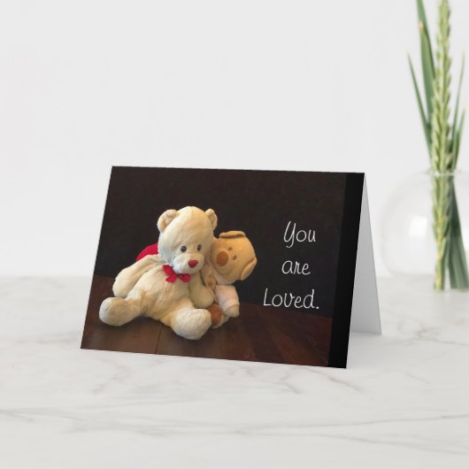 Carte Vous êtes (Eh bien) Loved Card (Devant)