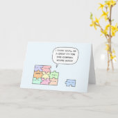 Carte Vous êtes embauché ! (Fleur jaune)