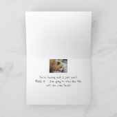 Carte Vous êtes en train de quitter le triste Humour de  (Intérieur)