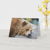 Carte Vous êtes en train de quitter le triste Humour de  (Fleur jaune)