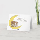 Carte Vous êtes engagés, des ours de félicitations (Dos)