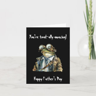 Carte Vous êtes extraordinaire de crapaud. Bonne Fête de