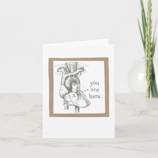 Carte Vous Êtes Ici (Devant)