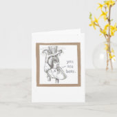 Carte Vous Êtes Ici (Fleur jaune)