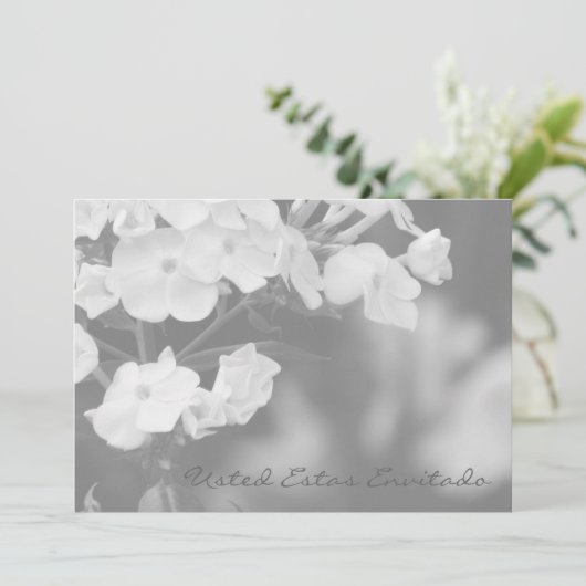 Carte Vous êtes invité (Debout devant)