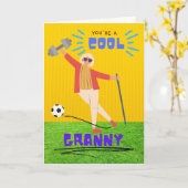 Carte Vous êtes la fête des grands-parents Cool (Fleur jaune)