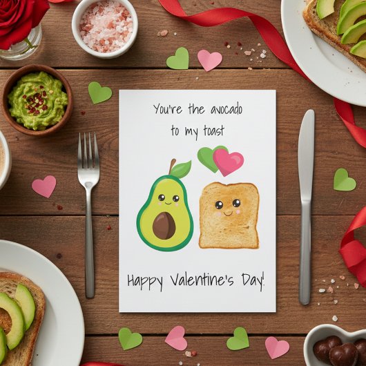 Carte Vous êtes l'avocat de My toast Valentine's Day