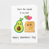 Carte Vous êtes l'avocat de My toast Valentine's Day (Devant)