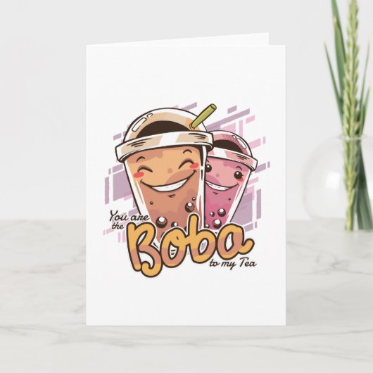 Carte vous êtes le boba (Devant)