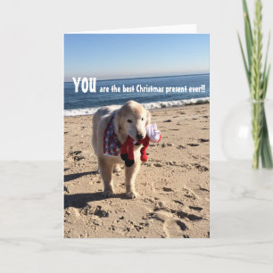 Carte Vous êtes le meilleur cadeau de Noël qui soit -