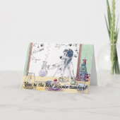 Carte Vous êtes le meilleur professeur de sciences - Car (Devant)