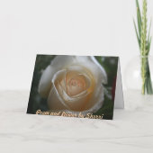 CARTE VOUS ÊTES LE ROSE DE MA VIE (Dos)