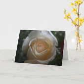 CARTE VOUS ÊTES LE ROSE DE MA VIE (Fleur jaune)