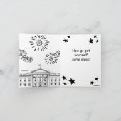 Carte Vous êtes les bienvenus, maintenant allez vous end (Intérieur)