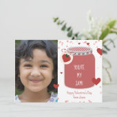 Carte Vous êtes ma salle de classe de fraise de confitur (Debout devant)