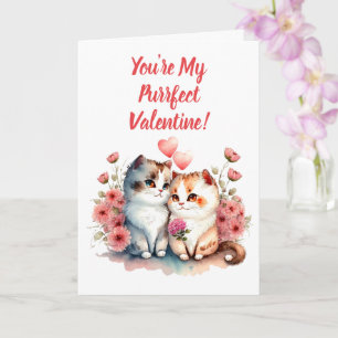 Carte Vous êtes ma valentine parfaite