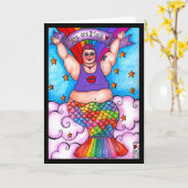 Carte Vous Êtes Magique Gras Merfolx Card (Fleur jaune)