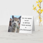 Carte "VOUS ÊTES MAINTENANT UN "ADOLESCENT* HEUREUX 13e (Fleur jaune)