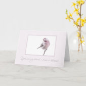 Carte Vous êtes mon ami (Fleur jaune)