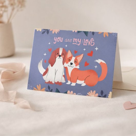 Carte Vous êtes mon amour Saint-Valentin