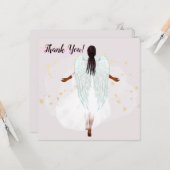 Carte Vous êtes mon ange (Devant/Arrière en situation)