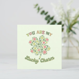 Carte Vous Êtes Mon Charme Chanceux