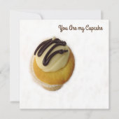 Carte Vous Êtes Mon Cupcake (Devant)