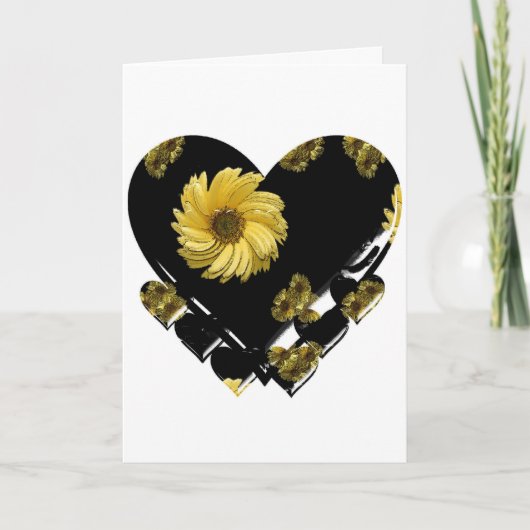 Carte "Vous êtes mon soleil " * (Devant)