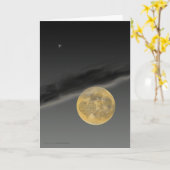 Carte Vous Êtes Mon Univers (Fleur jaune)