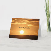 Carte Vous êtes My Sunshine (Devant)