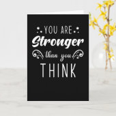 Carte Vous Êtes Plus Forte Que Vous Ne Pensez Dire : (Fleur jaune)