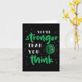 Carte Vous êtes plus forte que vous ne pensez les servic (Fleur jaune)