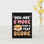 Carte Vous êtes plus que prêt pour ce jour de test Test (Fleur jaune)