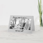 CARTE VOUS ÊTES PRÊTS À ROCK-OU-ROCK ET ROLL-ANNIVERSAIR (Devant)