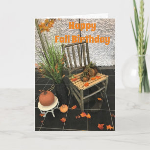 CARTE VOUS ÊTES SI COOL ET VOTRE ANNIVERSAIRE DE L'AUTOM