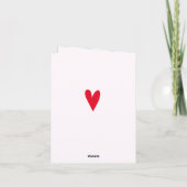 Carte Vous êtes simplement le meilleur ! | Red Heart Fêt (Dos)