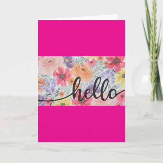 CARTE "VOUS ÊTES SOUHAITÉ LE MEILLEUR" POUR VOTRE ANNIVE (Devant)