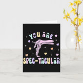 Carte Vous êtes Spec-taculaire Speculum Obgyn Saint Vale (Fleur jaune)