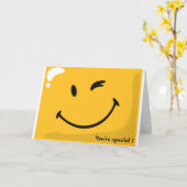 Carte Vous êtes spécial (Fleur jaune)