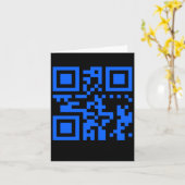 Carte Vous Êtes Spécial Positif Code Qr Sticker (Fleur jaune)